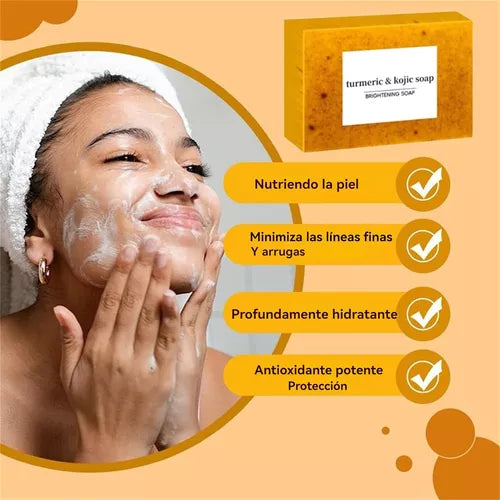 JABÓN DE CÚRCUMA 100% NATURAL™